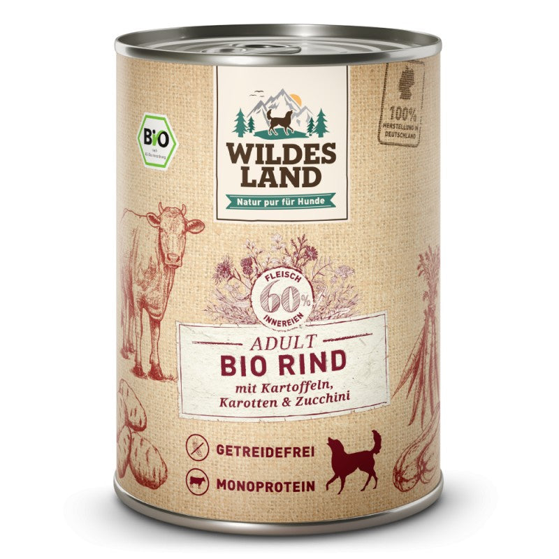 Wildes Land Bio Marha nedves eledel kutyáknak