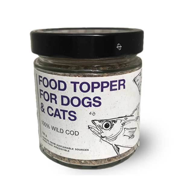 Food topper - tőkehalpor kutyáknak és cicáknak - Pet Farm Family