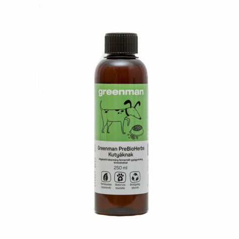 Természetes élőflórás probiotikum kutyáknak 250 ml, Greenman
