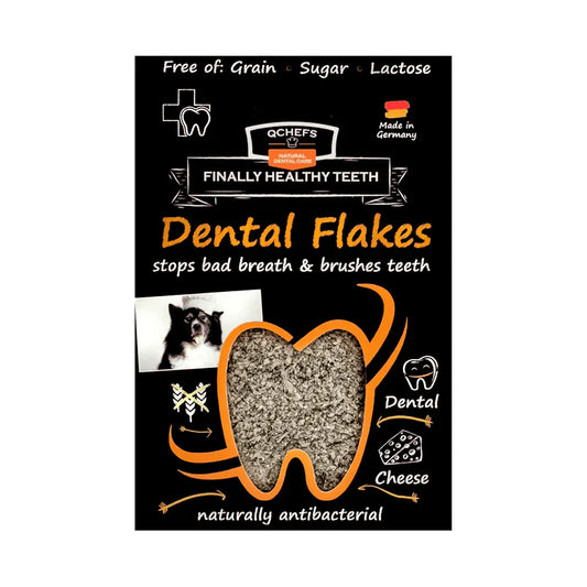 Qchefs Dental Flakes- Természetes fogtisztító pehely kutyáknak