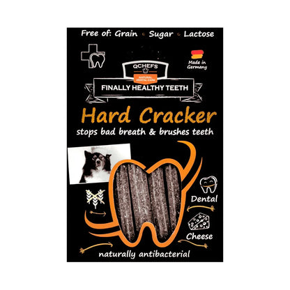 Qchefs Hard Cracker - Természetes fogtisztító stick kutyáknak